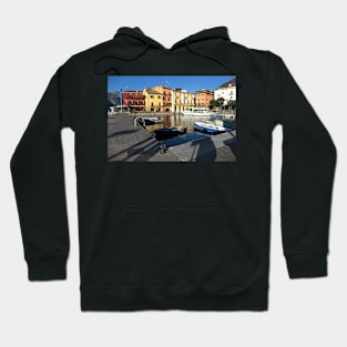 Malcesine harbor Hoodie